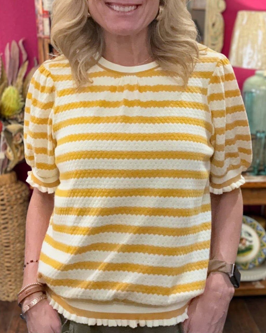 Twist Stripes Tee